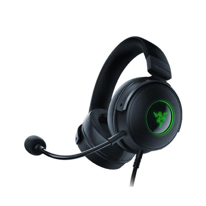 سماعة الألعاب Razer Kraken V3 السلكية USB مع Razer Chroma RGB - أسود