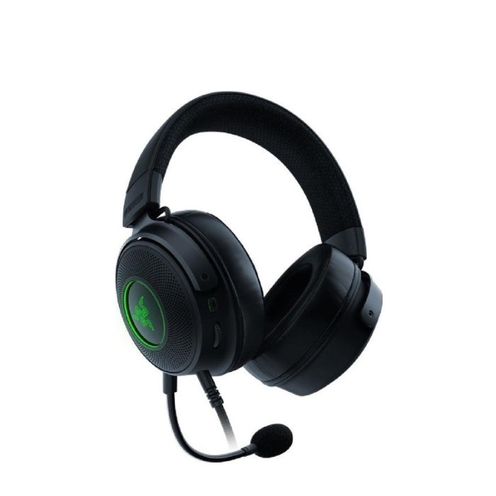 سماعة الألعاب Razer Kraken V3 السلكية USB مع Razer Chroma RGB - أسود