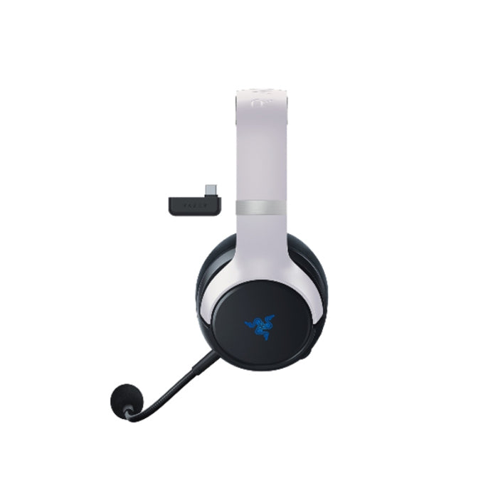 Razer Kaira Pro Dual Wireless/Bluetooth Gaming Headset With Haptics For PlayStation 5/4, PC & Mobile Devices - White