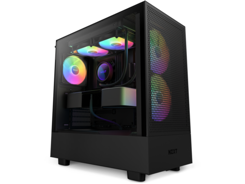 NZXT H Series H5 (2023) Flow RGB Edition ATX Mid Tower - Black