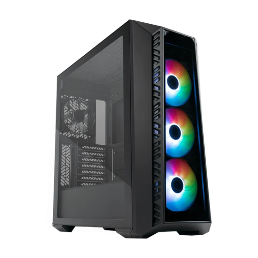 Cooler Master MasterBox 520 Mid Tower Gaming Case - Black