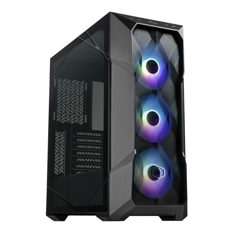 Cooler Master MasterBox TD500 Mesh V2 ARGB ATX Mid Tower Case - Black