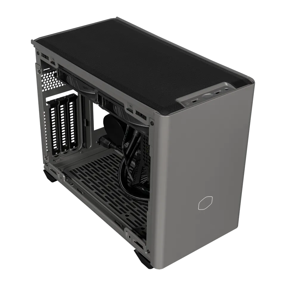 COOLER MASTER NR200P MAX MasterBox Mini ITX Case - Black/Grey