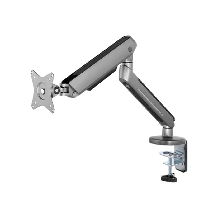 Twisted Minds Single Monitor Arm - Grey (17"-32" Flat & Curved Monitors) With RGB Lighting