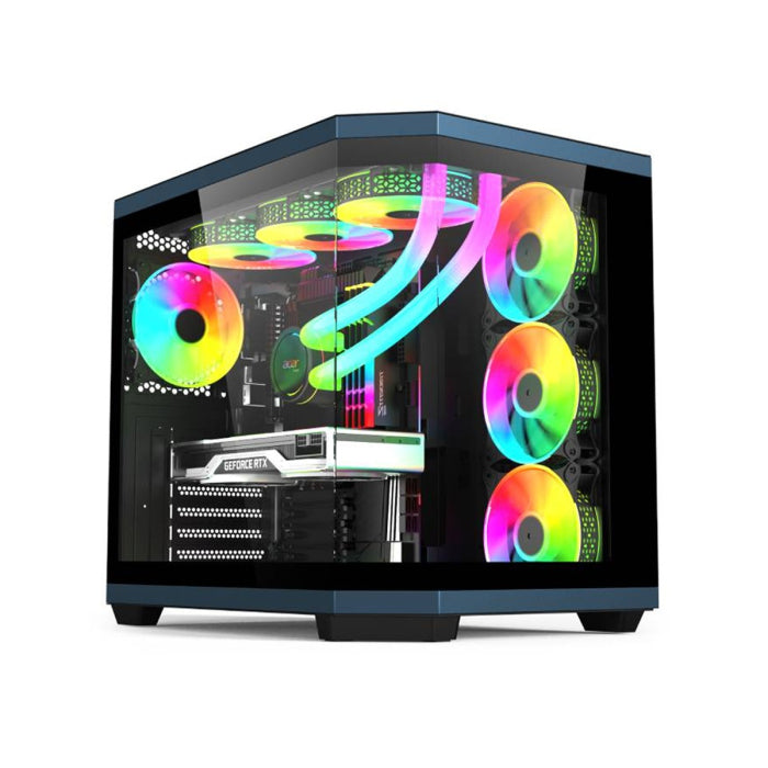 PRE BUILT GAMING PC I9-14900K Z790 32 GB DDR5 RAM 2 TB M.2 RTX 4080 Super L360 Liquid Cooler with Display