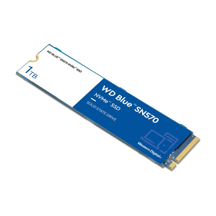 WD Blue SN570 1TB M.2 2280 Gen3 x4 PCIe 8Gb/s NVMe SSD RW 3,500/3000MB/s