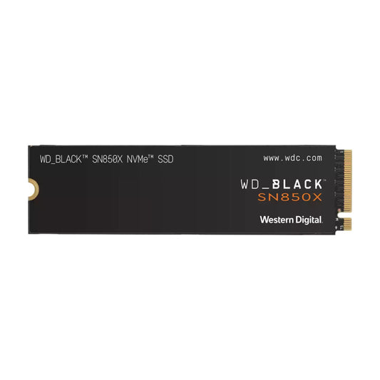 محرك ألعاب WD Black SN850X M.2 2280 PCIe Gen 4.0 4 تيرابايت NVMe SSD بسرعة قراءة تصل إلى 7300 ميجابايت/ثانية 