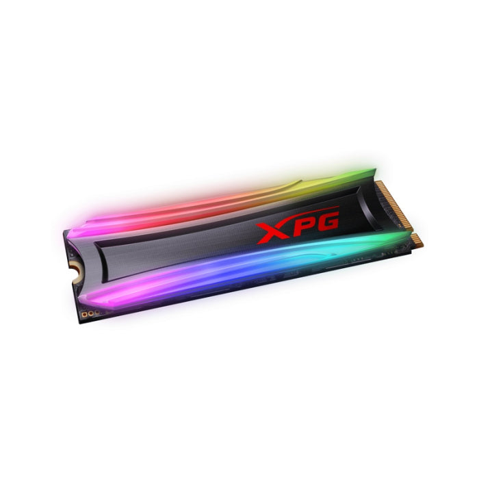 XPG SPECTRIX S40G RGB 3D NAND 1 تيرابايت M.2 2280 NVMe SSD R/W 3500/3000 ميجابايت/ثانية 