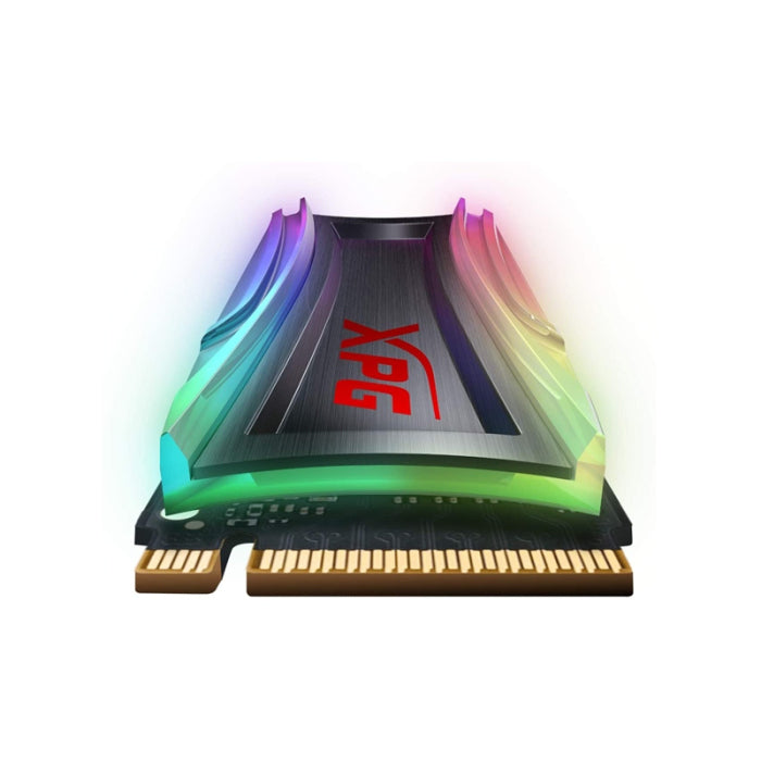 XPG SPECTRIX S40G RGB 3D NAND 1 تيرابايت M.2 2280 NVMe SSD R/W 3500/3000 ميجابايت/ثانية 