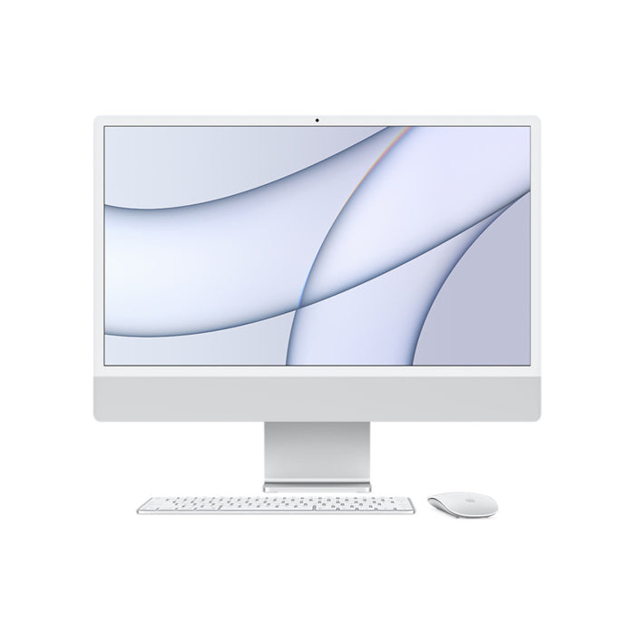 Apple iMac 24" M1 8-Core CPU/GPU 16-Core Neural Engine 16GB RAM 2TB SSD (English/Arabic Keyboard) - Silver