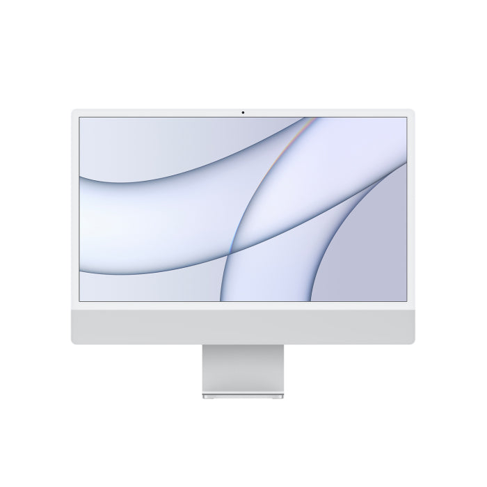 Apple iMac 24" M1 8-Core CPU/GPU 16-Core Neural Engine 16GB RAM 2TB SSD (English/Arabic Keyboard) - Silver