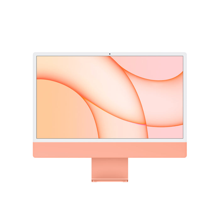 Apple iMac 24" M1 8-Core CPU/GPU 16-Core Neural Engine 16GB RAM 512GB SSD (English/Arabic Keyboard) - Orange