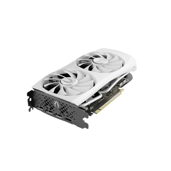 بطاقة رسومات Zotac Gaming GeForce RTX 4060 Ti Twin Edge White OC Edition 8GB GDDR6 